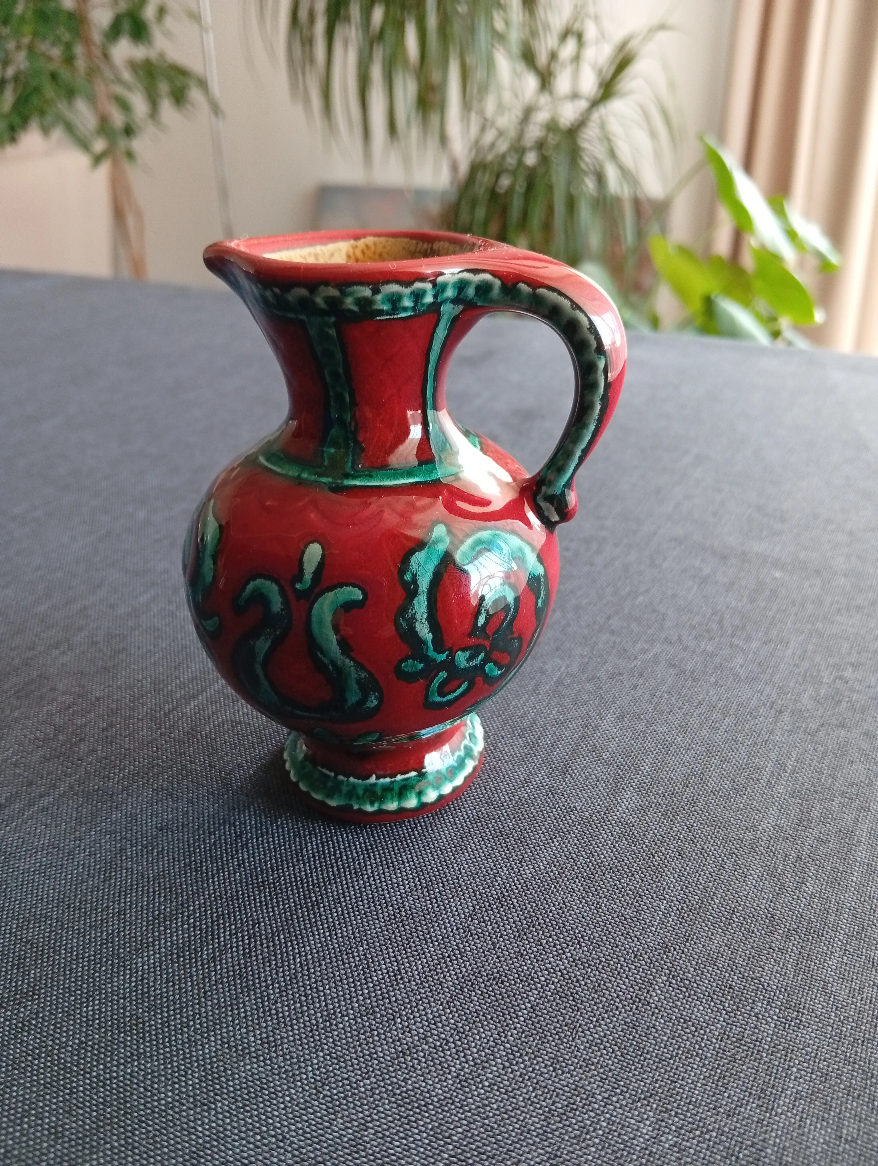 Wazon, dzbanek ceramiczny firmy Gmundner Keramik z lat 60-70 XXw